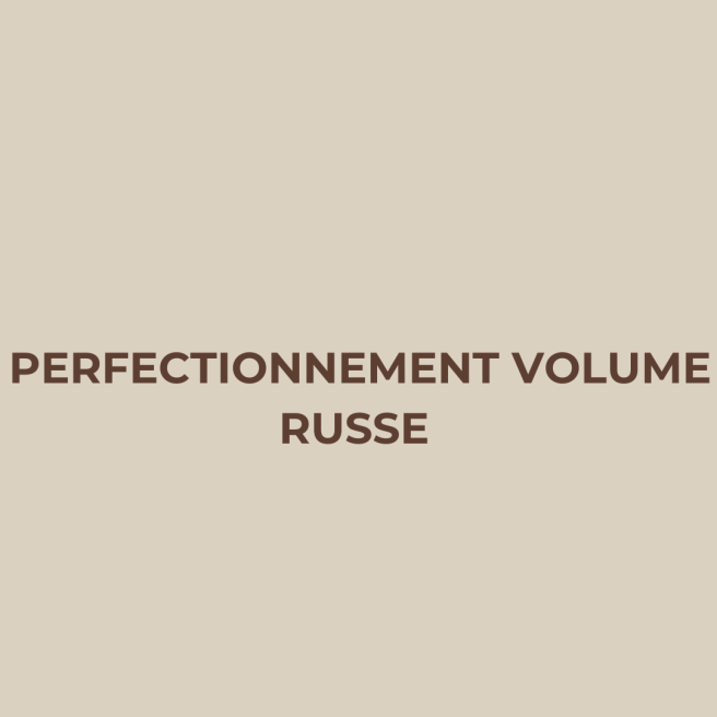 Kit Lisa Mendes perfectionnement volume russe